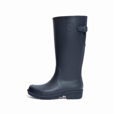 Botas de Lluvia Fitflop WONDERWELLY Tall Mujer Azul Marino | Chile-27540