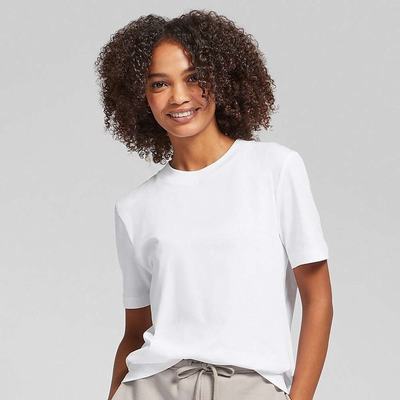 Camiseta Fitflop BASIC THREADS Crew Mujer Blancas | Chile-67821