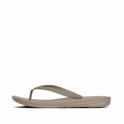 Chanclas Fitflop IQUSHION Ergonomic Hombre Gris | Chile-92084