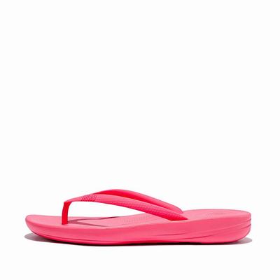 Chanclas Fitflop IQUSHION Ergonomic Mujer Rosas | Chile-95840