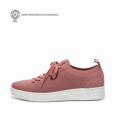 Zapatillas Fitflop RALLY E01 Multi-Knit Mujer Rosas | Chile-47918