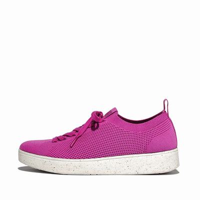 Zapatillas Fitflop RALLY E01 Multi-Knit Mujer Moradas | Chile-65170