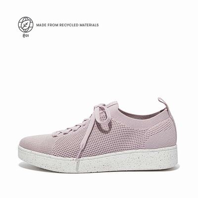 Zapatillas Fitflop RALLY E01 Multi-Knit Mujer Rosas | Chile-89563