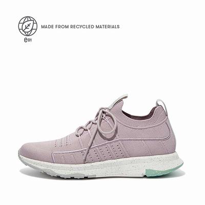 Zapatillas Fitflop VITAMIN FF E01 Knit Sports Mujer Moradas | Chile-92508