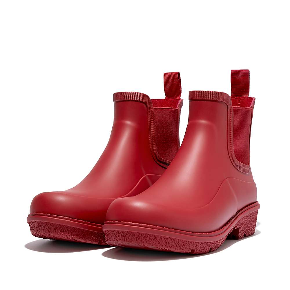 Botas de Lluvia Fitflop WONDERWELLY Chelsea Mujer Rojas | Chile-52174