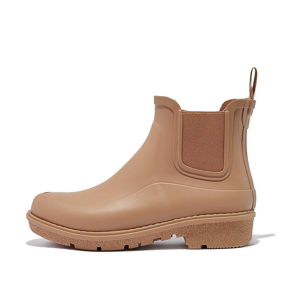 Botas de Lluvia Fitflop WONDERWELLY Chelsea Mujer Marrones | Chile-85470