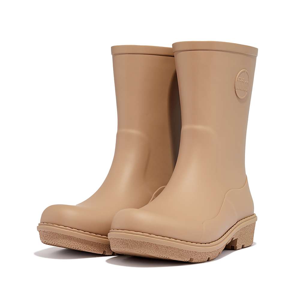 Botas de Lluvia Fitflop WONDERWELLY Short Mujer Marrones | Chile-64210