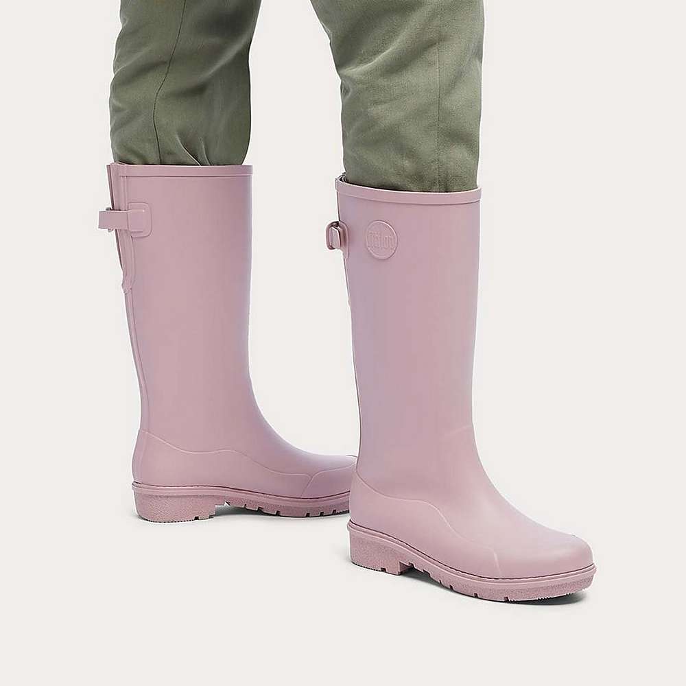 Botas de Lluvia Fitflop WONDERWELLY Tall Mujer Rosas | Chile-21493