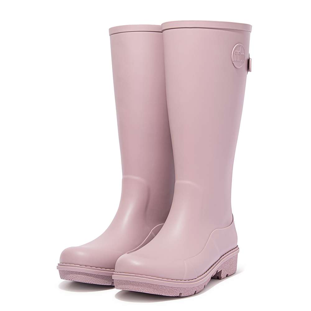 Botas de Lluvia Fitflop WONDERWELLY Tall Mujer Rosas | Chile-21493