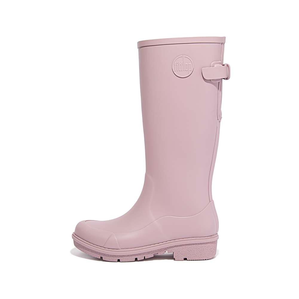 Botas de Lluvia Fitflop WONDERWELLY Tall Mujer Rosas | Chile-21493