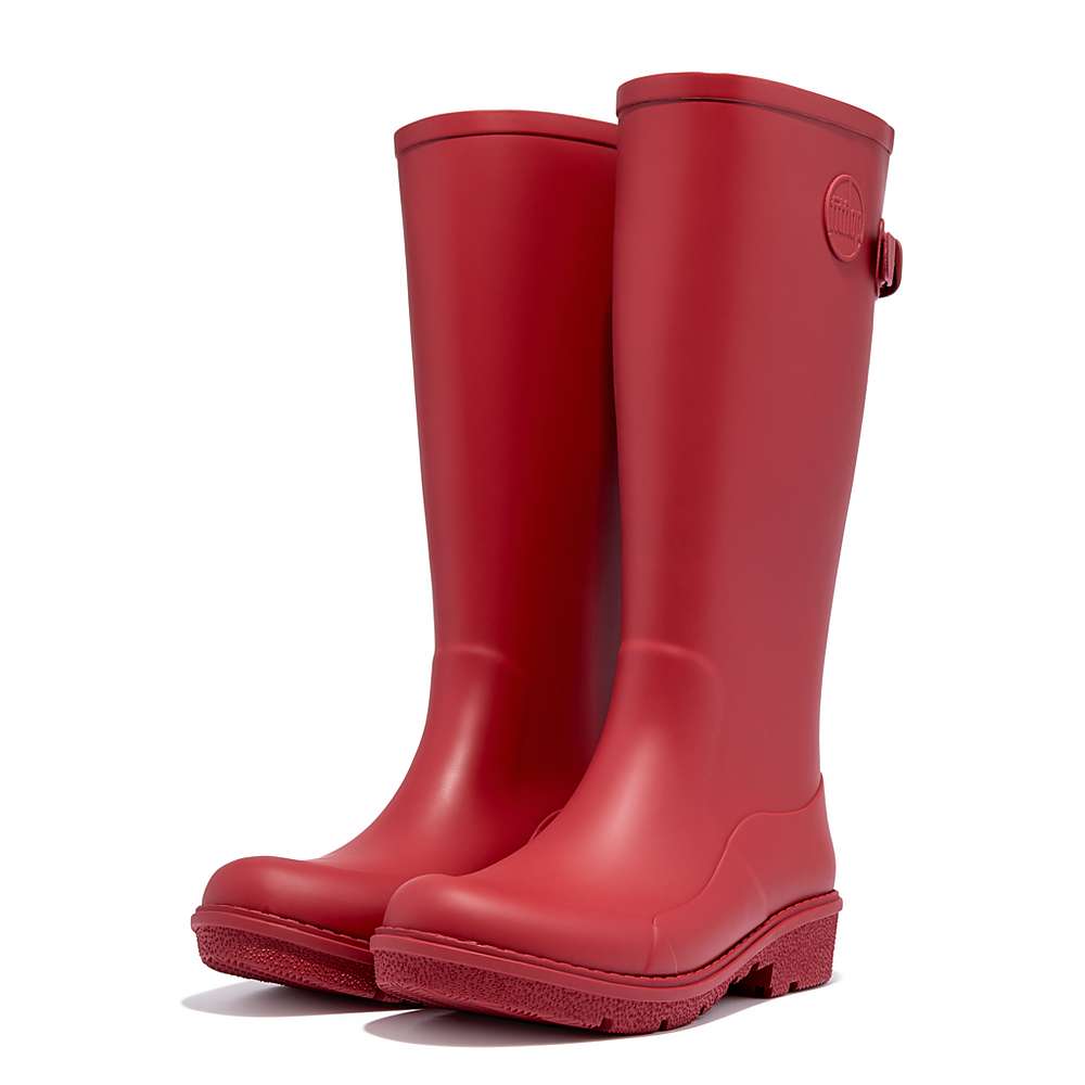 Botas de Lluvia Fitflop WONDERWELLY Tall Mujer Rojas | Chile-46185