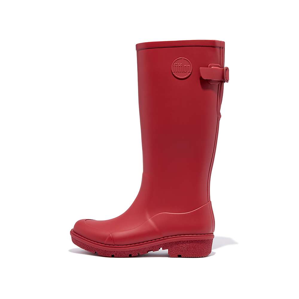 Botas de Lluvia Fitflop WONDERWELLY Tall Mujer Rojas | Chile-46185