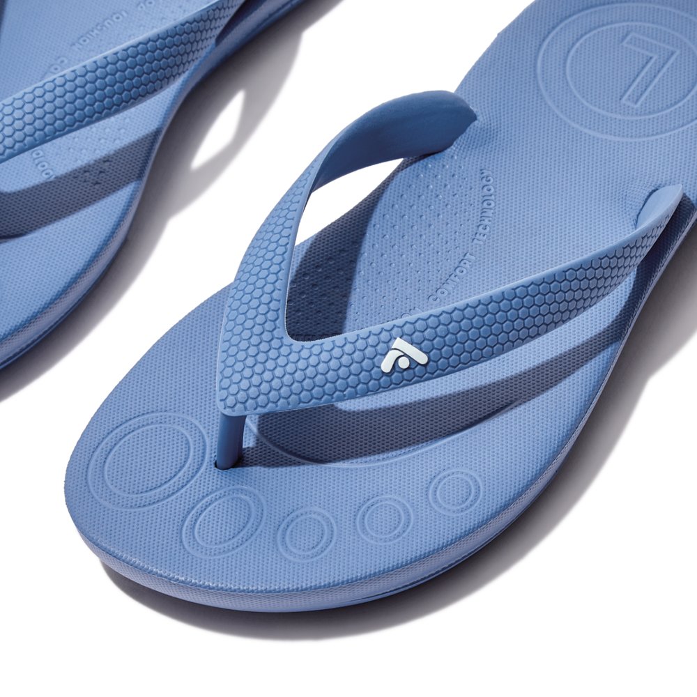 Chanclas Fitflop IQUSHION Ergonomic Niños Azules | Chile-25438