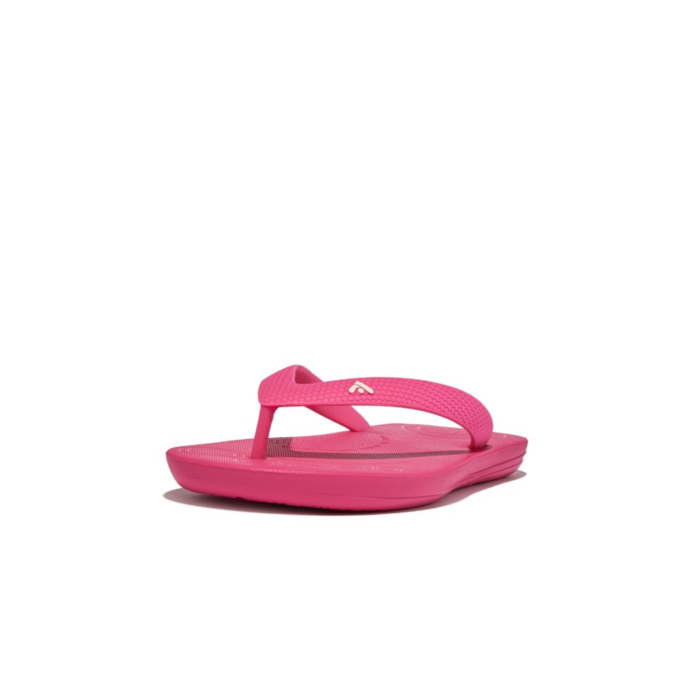 Chanclas Fitflop IQUSHION Ergonomic Niños Rosas | Chile-52089