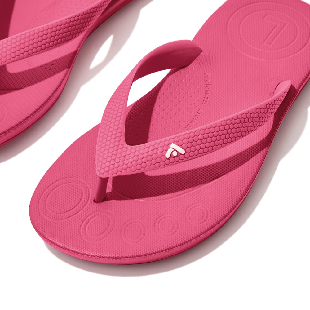 Chanclas Fitflop IQUSHION Ergonomic Niños Rosas | Chile-52089