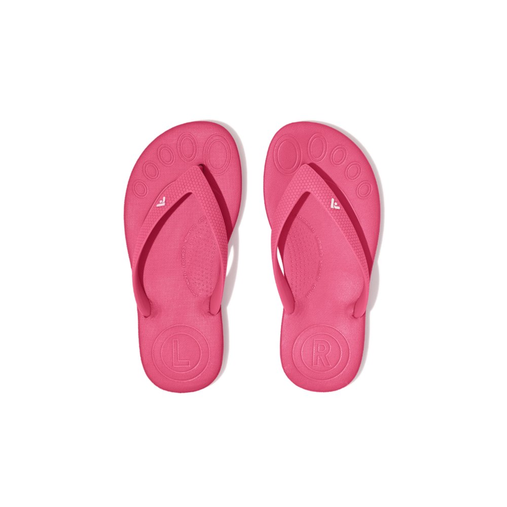 Chanclas Fitflop IQUSHION Ergonomic Niños Rosas | Chile-52089