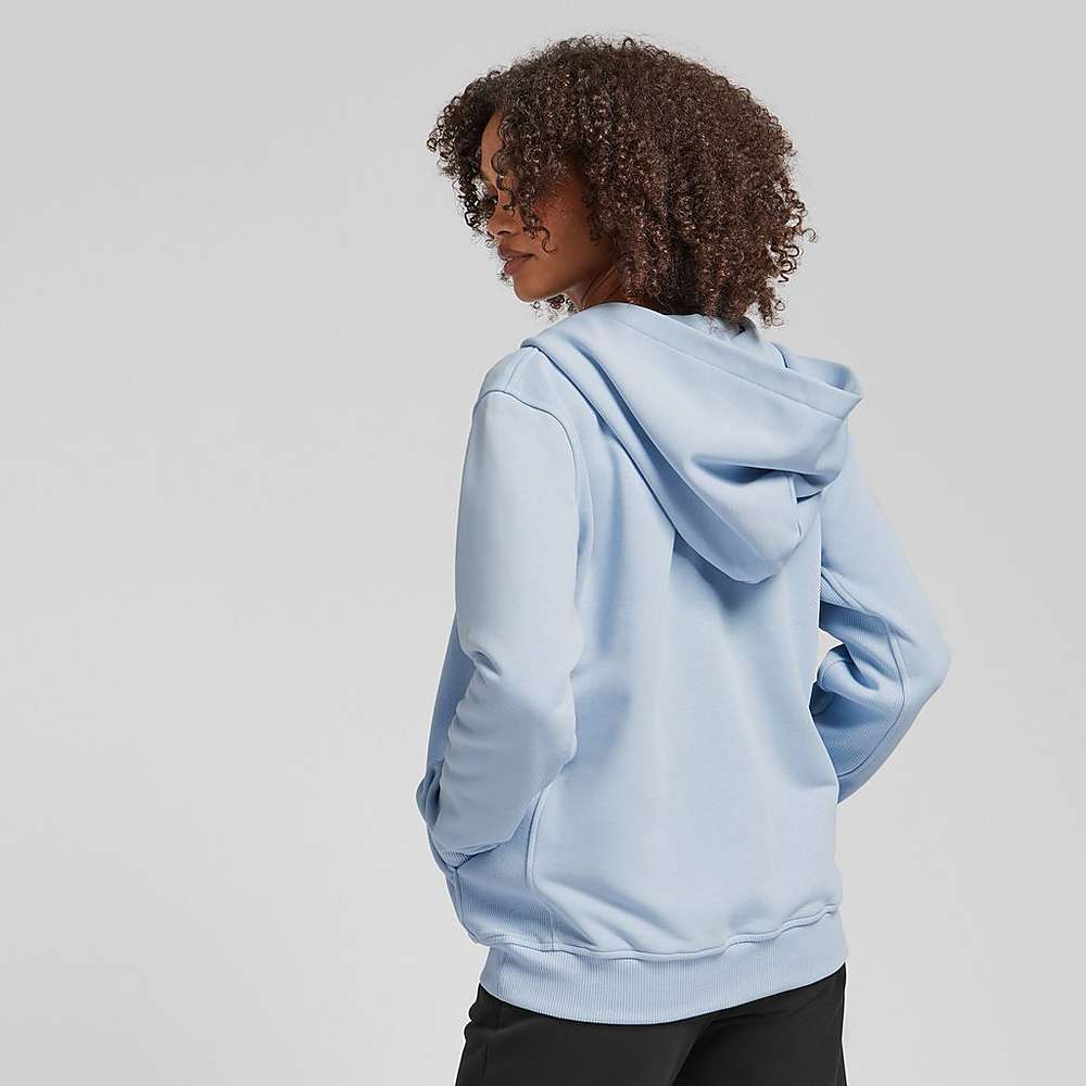 Sudadera Con Capucha Fitflop BASIC THREADS Full Zip Mujer Azules | Chile-05127